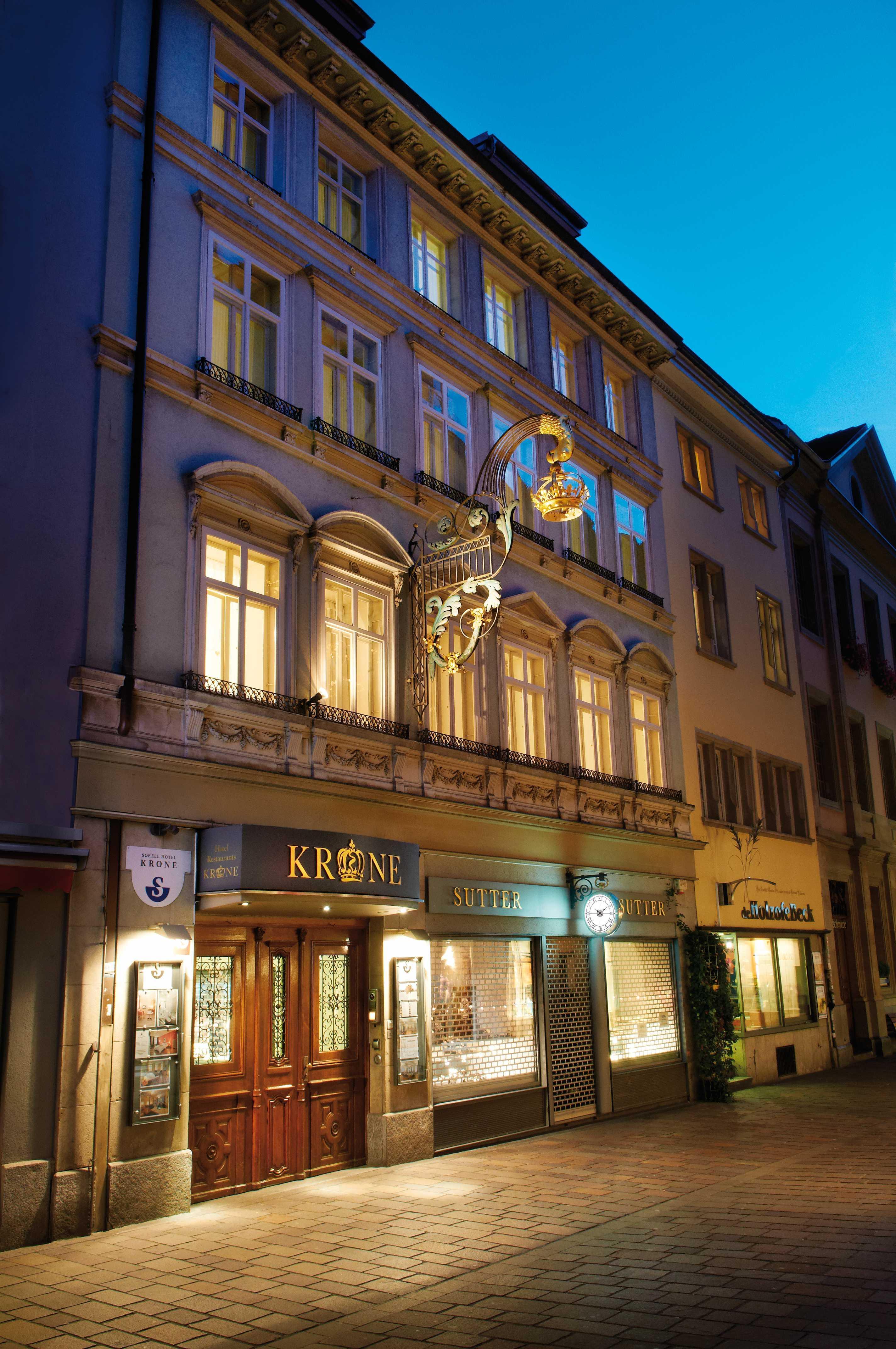 Boutique Hotel Krone Winterthur Buitenkant foto