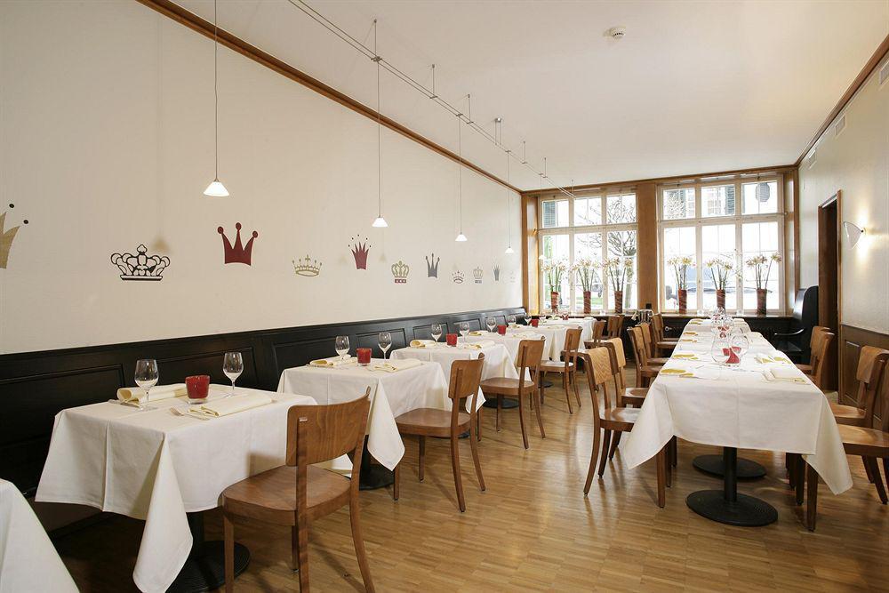 Boutique Hotel Krone Winterthur Restaurant foto